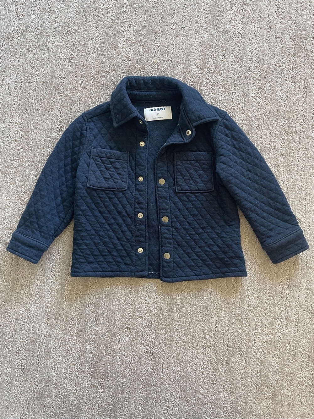 *5 for $20* 2T Old Navy Quilted Kids' Jacket in Navy